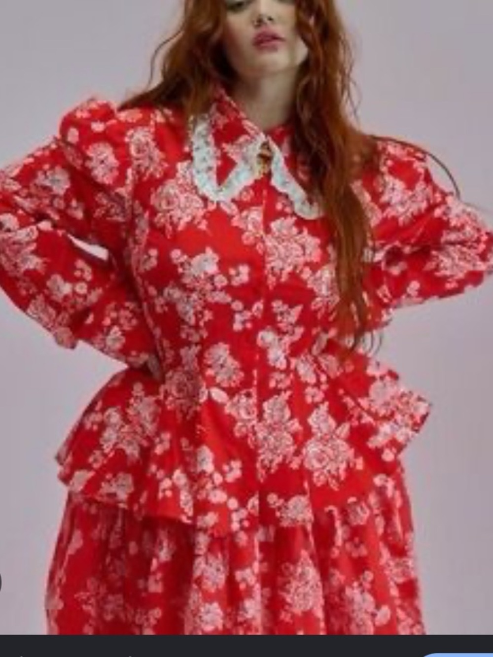 SELKIE | Secret Admirer Lace Curators Blouse Size L NWT